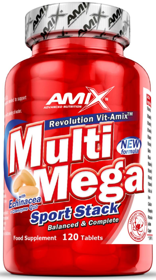 Multivitamin und Multimineral Amix Multi Mega Stack 120 Tabletten