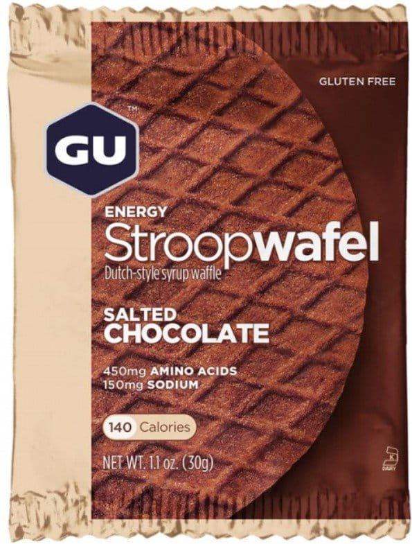 Protein-Pfannkuchen GU Energy Wafel Salted Chocolate