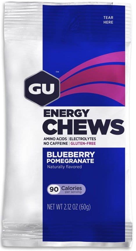 Energiegele GU Energy Chews 60 g Blueberry Pomegr