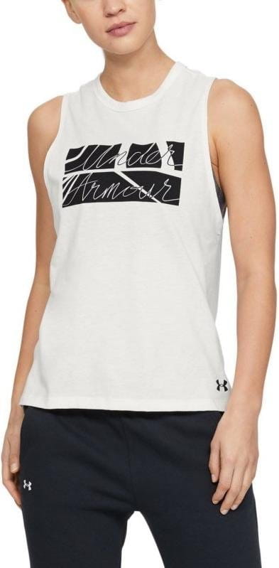 Singlet Under Armour GRAPHIC BOX SCRIPT MUSCLE TANK