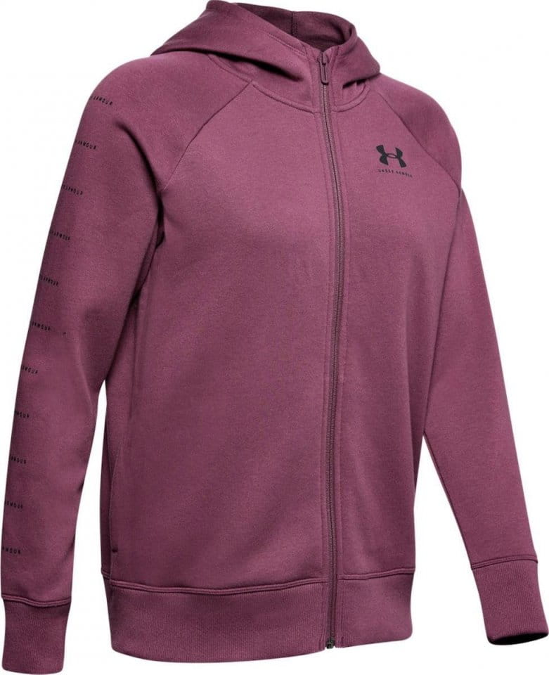 Hoodie Under Armour RIVAL FLEECE SPORTSTYLE LC SLEEVE GRAPHI
