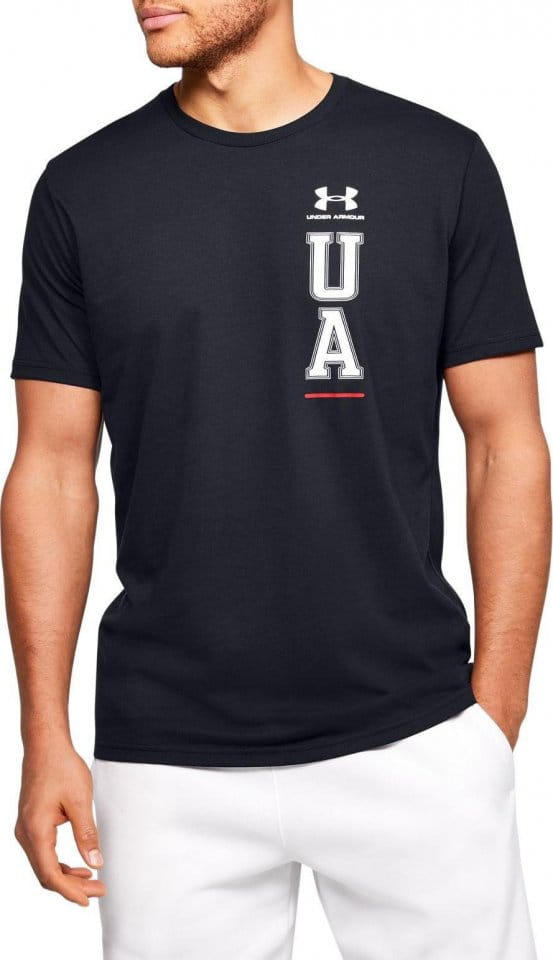 T-Shirt Under Armour UA VERTICAL LEFT CHEST LOGO SS