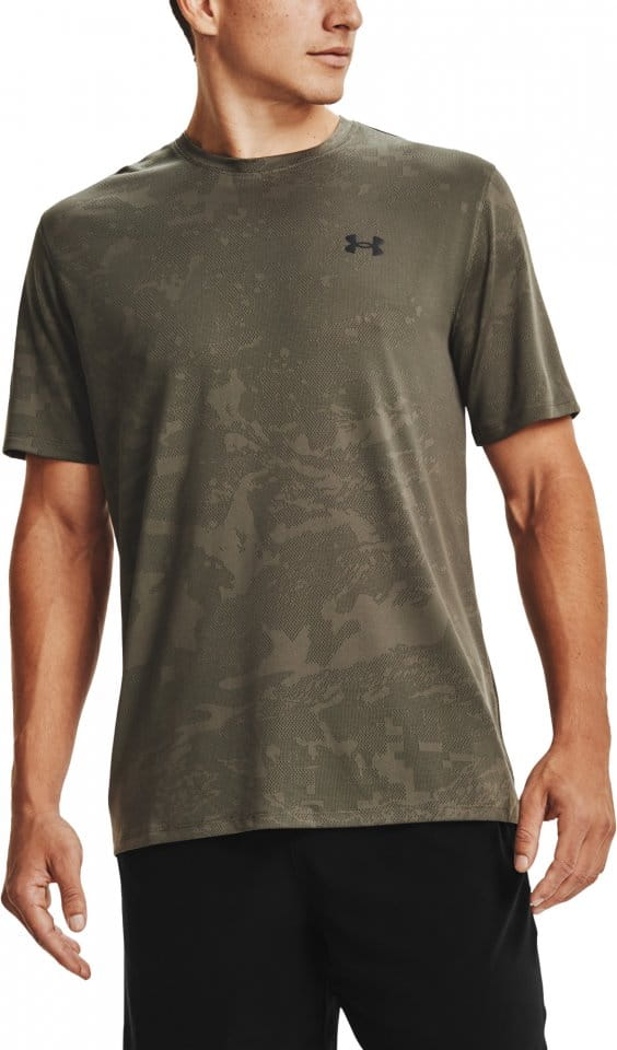 T-Shirt Under Armour UA Training Vent Camo SS-GRN
