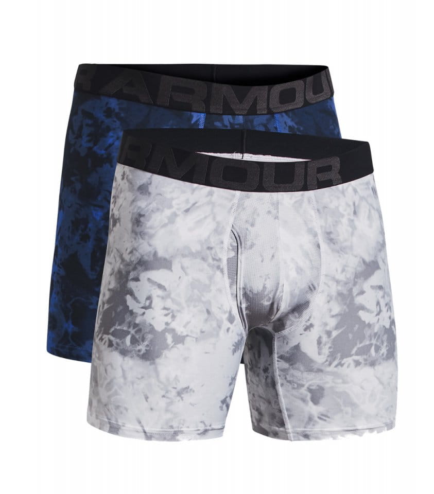 Boxershorts Under Armour UA Tech 6in Novelty 2 Pack-BLU