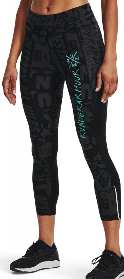 3/4 Tights Under Armour UA Destroy All Miles Ankle Tight-BLK