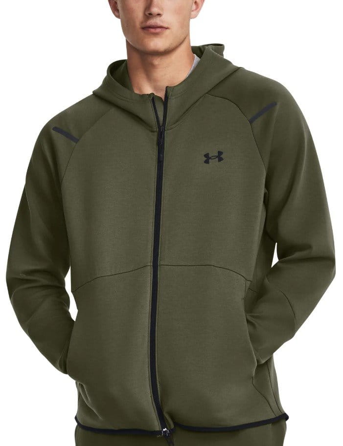 Hoodie Under Armour UA Unstoppable Flc FZ-GRN
