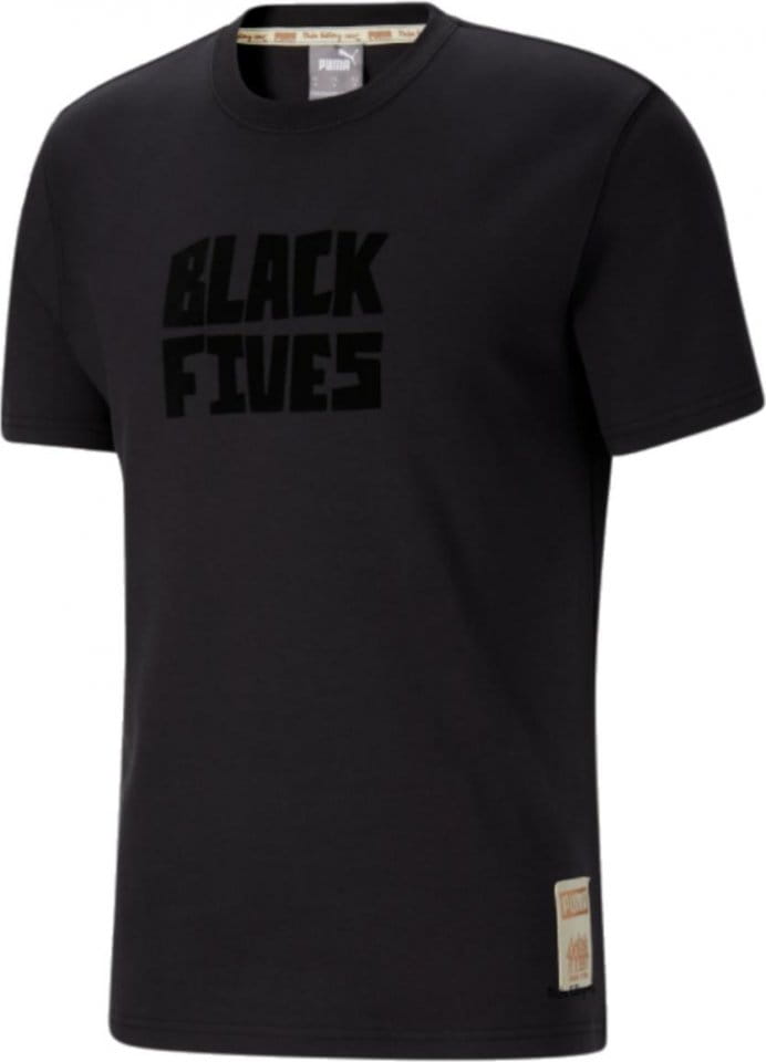 T-Shirt Puma Black 5 s Timeline Tee
