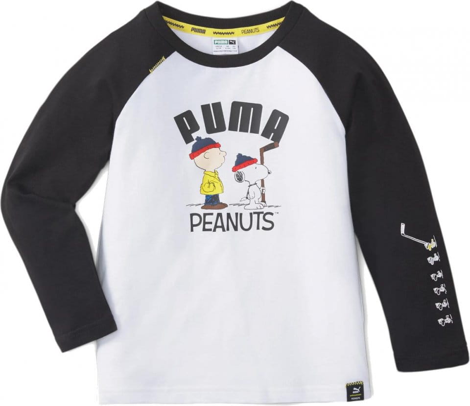 Langarm-T-Shirt Puma x PEANUTS LS Tee