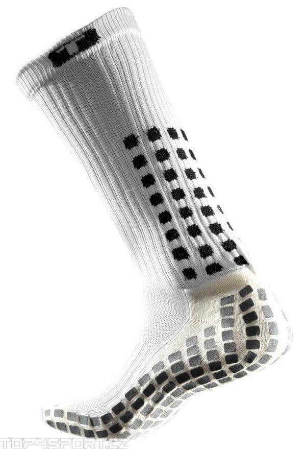 Socken Trusox CRW300 Mid-Calf Thin White