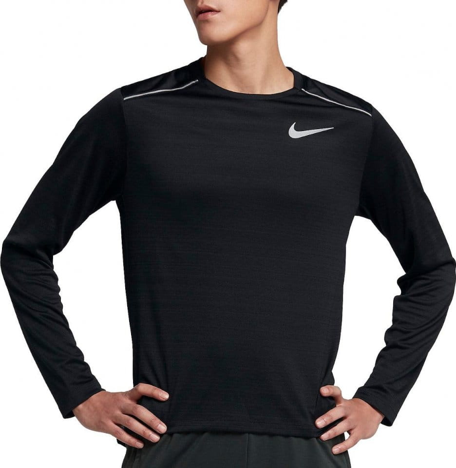 Langarm-T-Shirt Nike M NK DRY MILER TOP LS