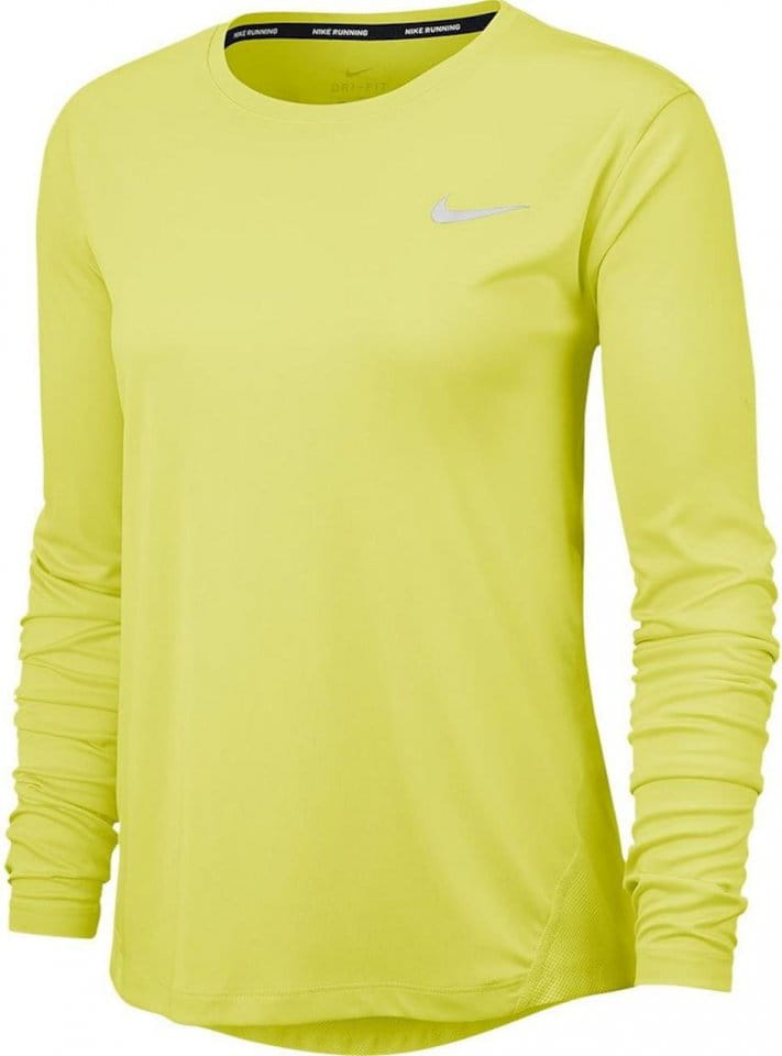 Langarm-T-Shirt Nike W NK MILER TOP LS