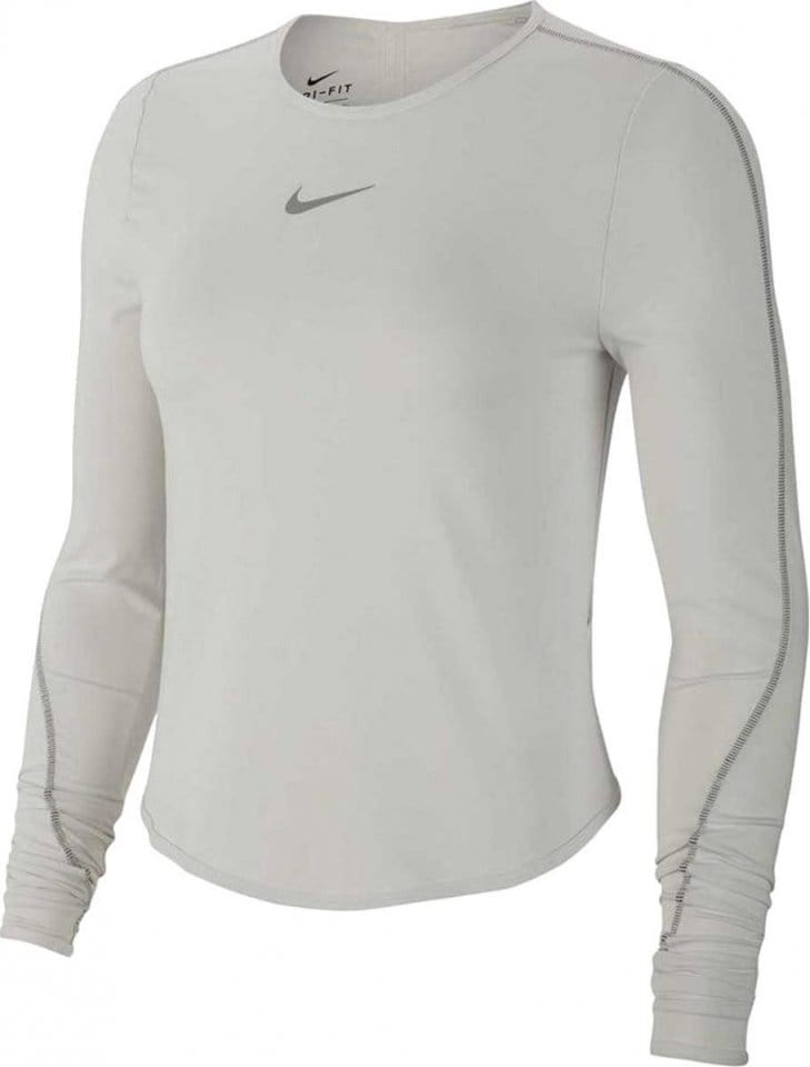 Langarm-T-Shirt Nike W NK TOP LS RUNWAY REFLECTIVE