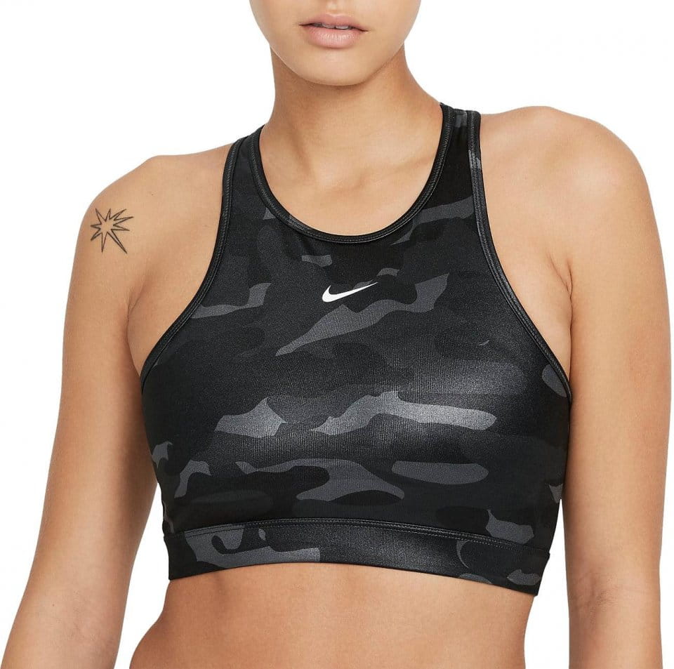 BH Nike Dri-FIT Swoosh Women’s Medium-Support 1-Piece Pad High-Neck Sports Bra