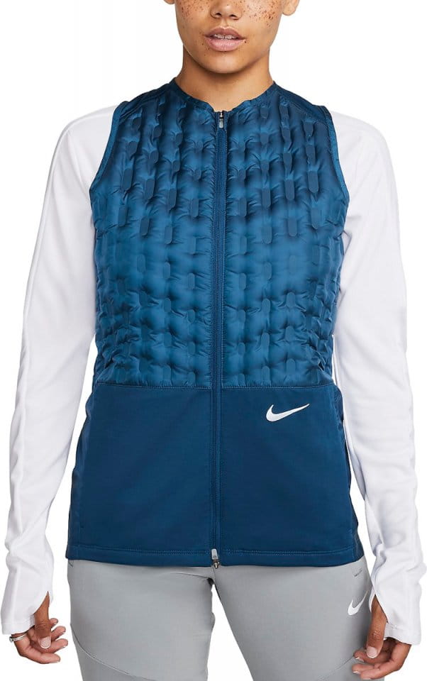Nike Damen Laufweste Therma-FIT ADV Downfill Running Vest DD6063-010 M  Black/Reflective Silver, M