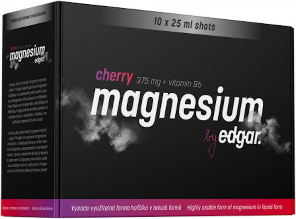 Vitamine und Mineralien Edgar Magnesium cherry 10x25ml