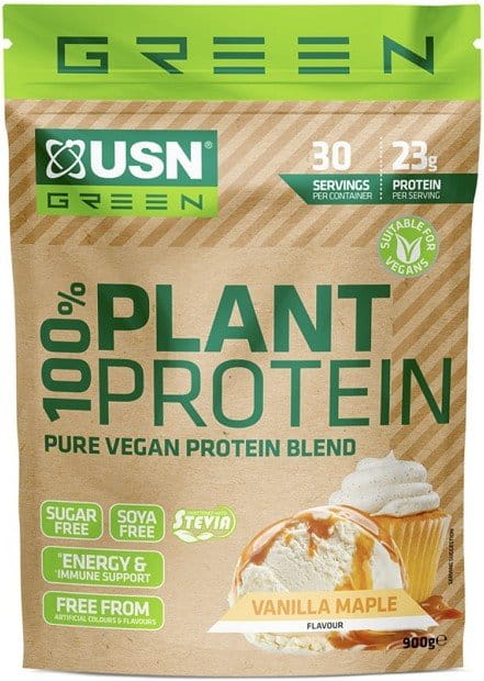 Pflanzenproteinpulver USN 100% Pflanze 900g