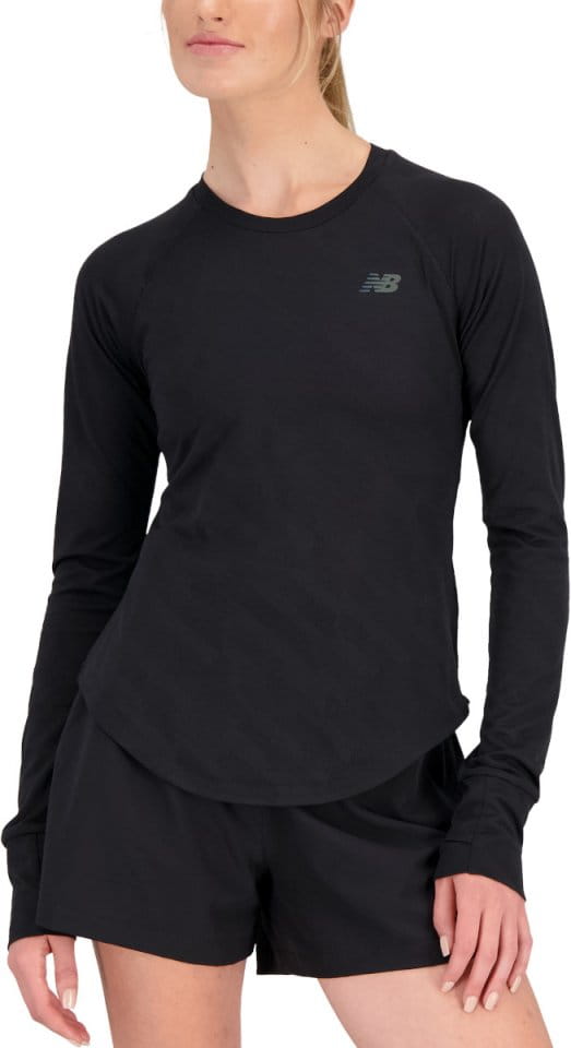 Langarm-T-Shirt New Balance Q Speed Jacquard Long Sleeve
