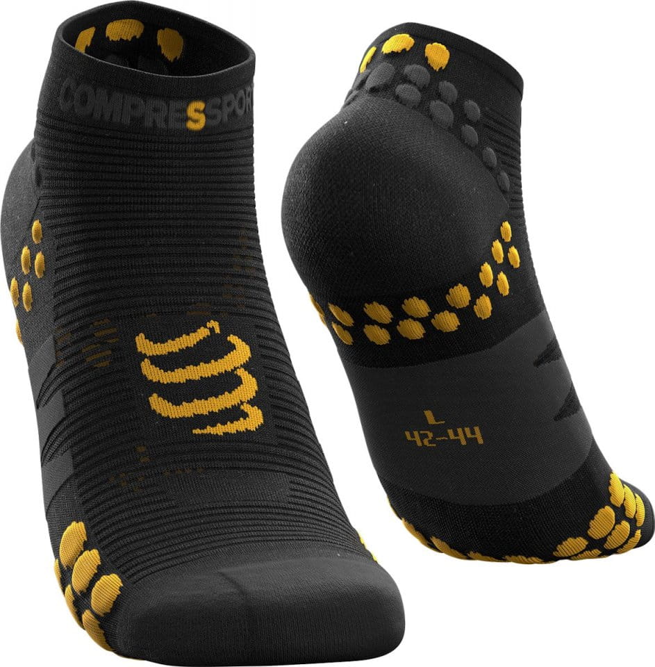 Socken Compressport Pro Racing Socks v3.0 Run Low - Black Edition 2022
